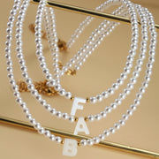 Imitation Pearl Necklace Women's Jewelry