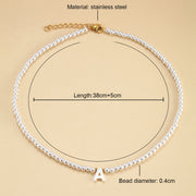 Imitation Pearl Necklace Women's Jewelry