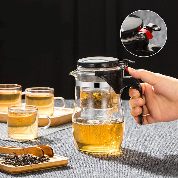 Heat Resistant Glass Teapot