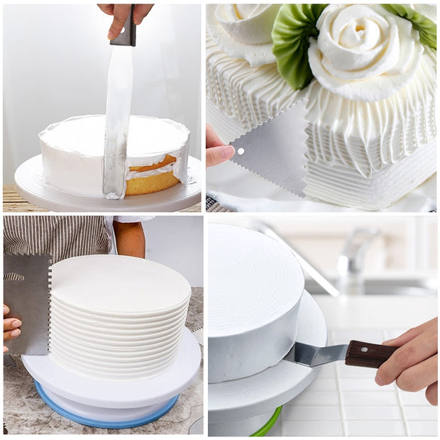 Turntable Cake Decoration Accessories Set