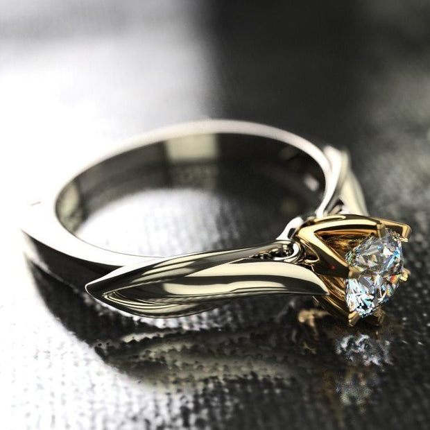18K Multi Gold Ring
