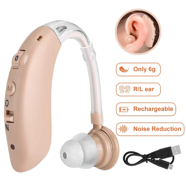 Adjustable Tone Hearing Aids Wireless Headphones