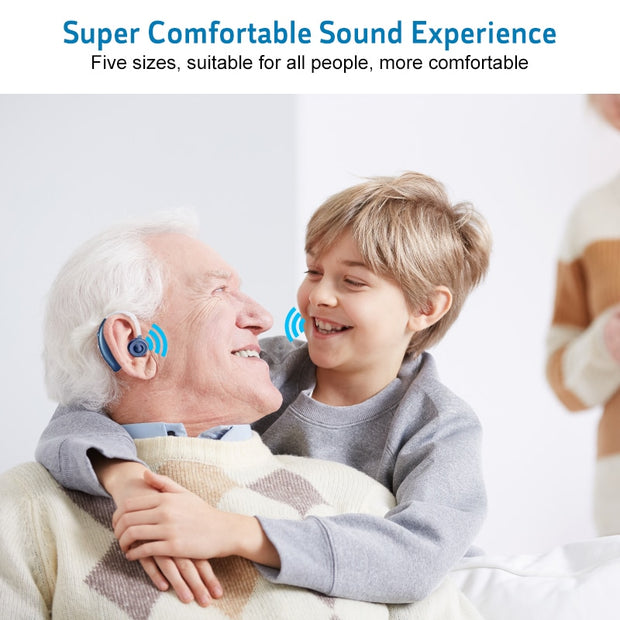 Adjustable Tone Hearing Aids Wireless Headphones