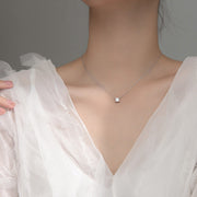 925 Sterling Silver AAA Zircon Choker Necklaces