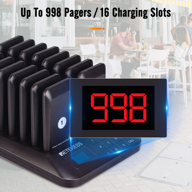 TD157 Restaurant Pager Food Truck
