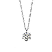 925 Sterling Silver AAA Zircon Choker Necklaces