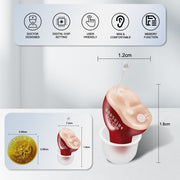 Hearing Aids Invisible Adjustable Wireless Hearing Aid