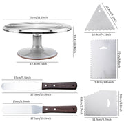 Turntable Cake Decoration Accessories Set