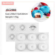 3D Chiffon Brownie Pan Homemade Desserts Tools
