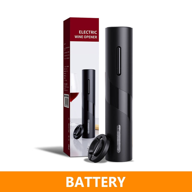Electric Wine Bottle Opener with Foil Cutter