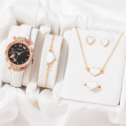 Necklace Earrings Bracelet Set Watches