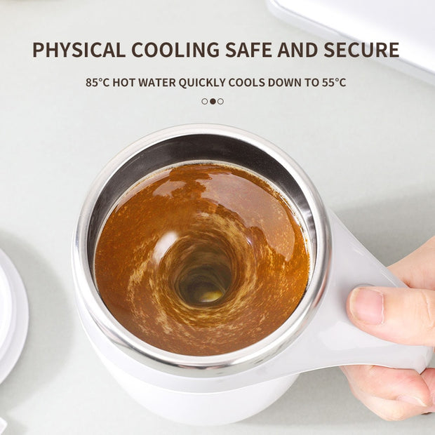 Lazy Milkshake Rotating Magnetic Water Cup