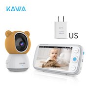 2K Baby Monitor with Cameras Audio Video Nanny Wireless C
