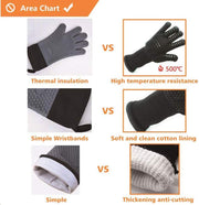 BBQ Gloves Silicone Heat-Resistant Glove