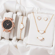 Necklace Earrings Bracelet Set Watches