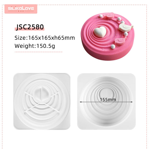 Hot Designer Silicone Pastry Mold
