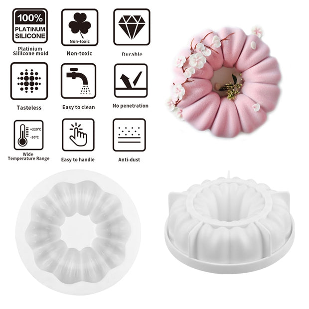 Hot Designer Silicone Pastry Mold