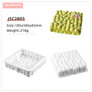 3D Chiffon Brownie Pan Homemade Desserts Tools