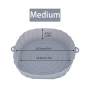 Air Fryers Oven Baking Tray Fried Chicken Basket Mat