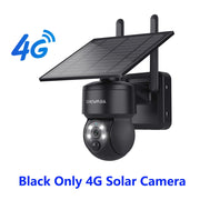 WIFI Wireless PTZ Solar Camera 4G SIM 3MP
