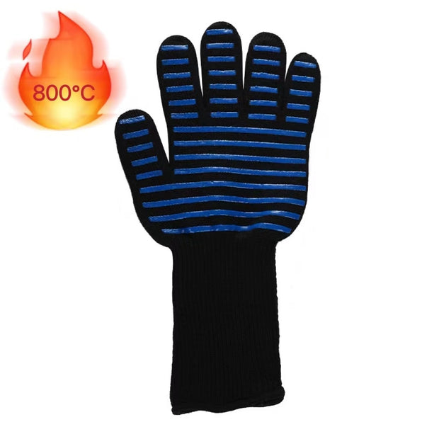 BBQ Gloves Silicone Heat-Resistant Glove