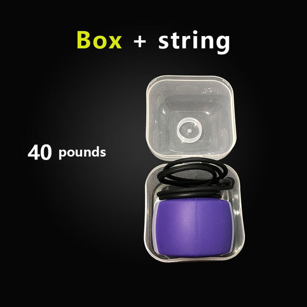 Food-grade Silica Gel Jaw Exercise Line Ball