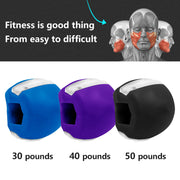 Food-grade Silica Gel Jaw Exercise Line Ball