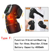 Electric Heating Therapy Knee Vibration Massager