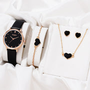 Necklace Earrings Bracelet Set Watches