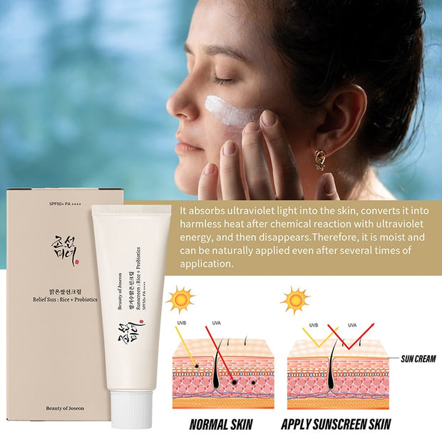 Moisturizing Probiotic Sunscreen Skin  Cream