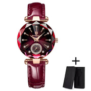 Rose Gold Steel Quartz Wristwatches