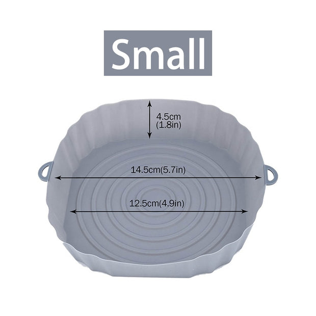 Air Fryers Oven Baking Tray Fried Chicken Basket Mat