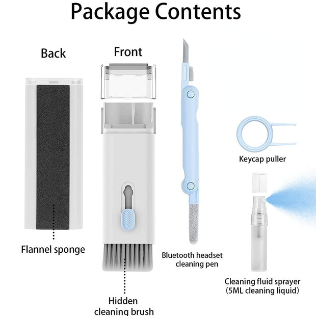7-in-1 Cleaning Kit Computer Keyboard Cleaner Brush