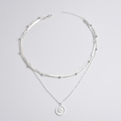 Three-Layer Round Necklace