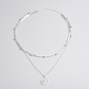 Three-Layer Round Necklace
