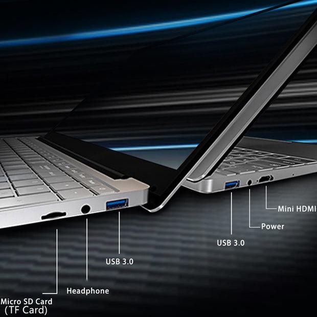Notebook 15.6 inch Laptop Windows 11 10 Pro 1920*1080 Cheap Portable Intel Laptop