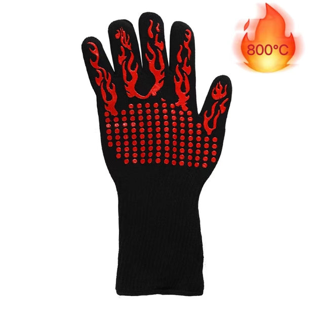 BBQ Gloves Silicone Heat-Resistant Glove