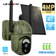 4MP 4G Solar Security Camera