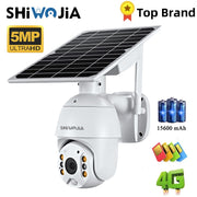 Camera 4G SIM Card 5MP HD Solar Panel