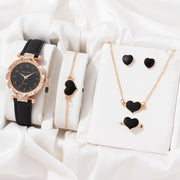 Necklace Earrings Bracelet Set Watches