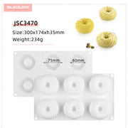 3D Chiffon Brownie Pan Homemade Desserts Tools