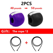 Food-grade Silica Gel Jaw Exercise Line Ball