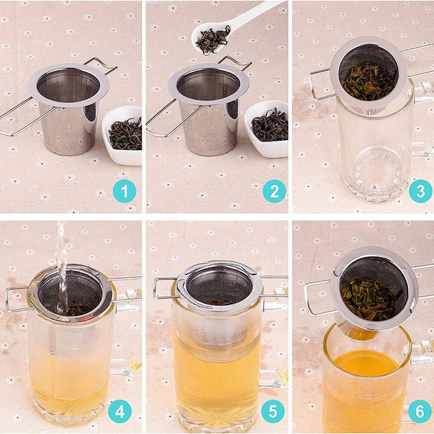 Strainer Teapot Loose Tea