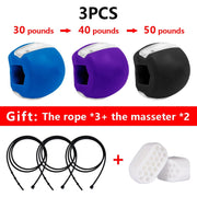 Food-grade Silica Gel Jaw Exercise Line Ball
