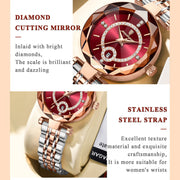 High Quality Diamond Ladies Quartz Watch
