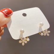 Pearl Twist Luxury Stud Earrings