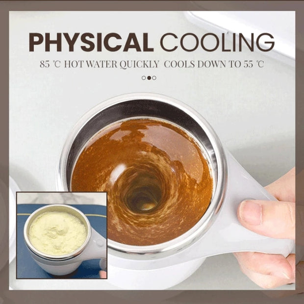 Lazy Milkshake Rotating Magnetic Water Cup