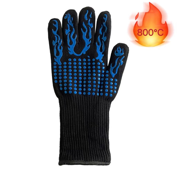 BBQ Gloves Silicone Heat-Resistant Glove