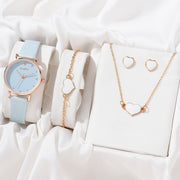 Necklace Earrings Bracelet Set Watches