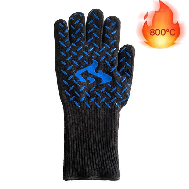 BBQ Gloves Silicone Heat-Resistant Glove